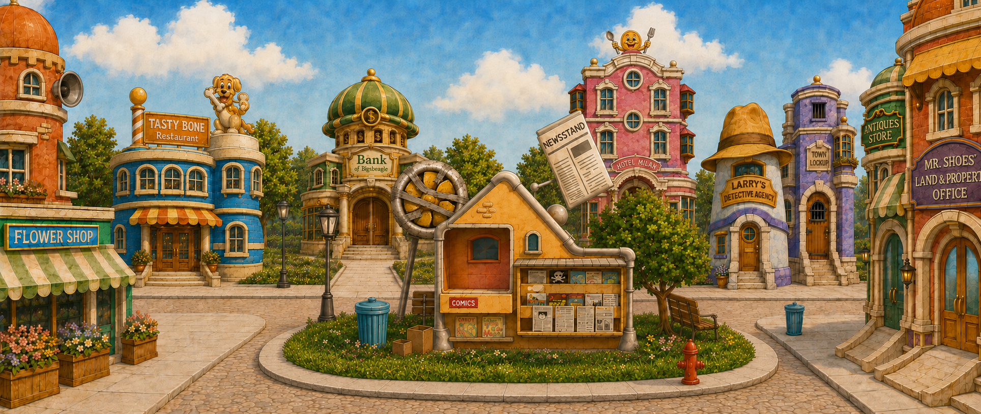Bigsbeagle Town — Home of the Googlebees